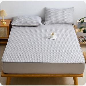 Anti-Slip Printed Mahjong <b>Mat</b> <b>Waterproof</b> Breathable Soft Cotton Luxury Bed Mattress Protector King Size - Product Image 2