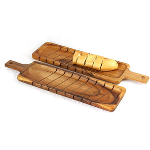 Planche à pain en bois naturel de qualité supérieure planches à pain en bois accessoires de cuisine - Product Image 1