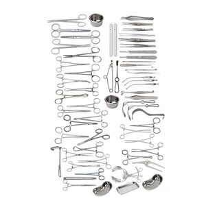Juego de Instrumentos de Laparotomía Básica Quirúrgica de Acero Inoxidable, Manual, Calidad Estándar Alemana, Certificado CE Clase I - Product Image 3