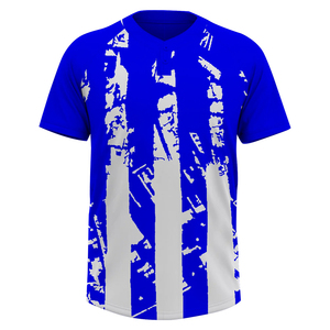 Camiseta de Béisbol a Rayas Unisex al por Mayor, Camisetas de Softbol Lisas, Ropa de Béisbol Retro con Estampado Digital Personalizado, Logotipo y Número Personalizados - Product Image 5