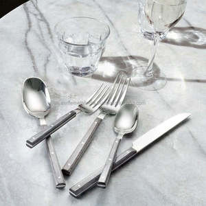 Juego de cubiertos Premium de acero inoxidable 304 para bodas, restaurantes, cubiertos de comida de alta calidad, vajilla a precio competitivo - Product Image 1