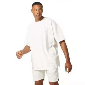 Conjunto Deportivo de 2 Piezas para Hombre, Pantalones Cortos y Camiseta de Manga Corta, Color Sólido, Personalizable - Product Image 6