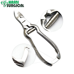 Premium Stainless Steel Manual Toe <b>Nail</b> <b>Clipper</b> Cutter Barrel Spring Instrument <b>Set</b> CE Certified Hasni Surgical - Product Image 6