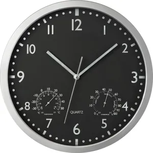 Horloges murales personnalisées LUIZA, gadgets sur mesure pour une affichage parfait de l'heure - Product Image 1