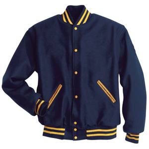 OEM Best Quality Custom Made Winter High Street Baseball Letterman Varsity Jacket Top Quality Fabric <b>Material</b> Quick Dry - Product Image 1