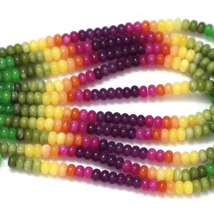 Cuentas de Cuarzo Multicolores: Piedras Preciosas Redondas Lisas de 7-8 mm, Calidad AAA - Product Image 5