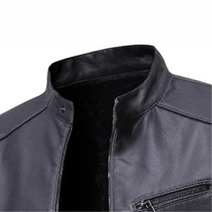 Venta al por mayor chaquetas de cuero personalizadas para los hombres americanos de talla grande abrigo de cuero verdadero chaqueta de cuero real - Product Image 6