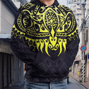 Nouveau style de sweats à capuche grande taille pour hommes, vêtements décontractés à sublimation entièrement personnalisés - Product Image 4