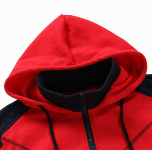 Sweat-shirts et pulls à capuche pour hommes en coton 100% perlé respirant à séchage rapide en polaire pour l'entraînement décontracté à capuche coupe ajustée - Product Image 2