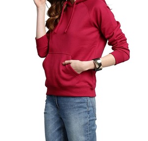 Heavyweight 500GSM 100% coton pull à capuche pour hommes et femmes surdimensionné unisexe hiver à capuche manteau avant Logo motif solide - Product Image 5