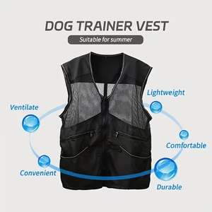 Chaleco de Adiestramiento para Perros Impermeable, Venta Caliente, Servicio OEM, Chaleco de Adiestramiento Personalizado de Color Negro para el Comportamiento de Mascotas - Product Image 2