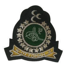 Insignes de fil de lingot de mode de haute qualité fabrication de qualité supérieure nouveau Design insignes de fil de lingot de mode mode personnaliser le patch #7513 - Product Image 2