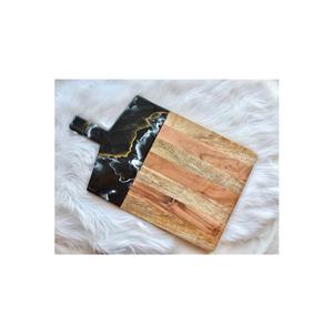 Planche à découper en bois et marbre la plus vendue, taille personnalisable pour la maison, l'hôtel, la cuisine, utilisation en guerre, planche de service en bois écologique - Product Image 4