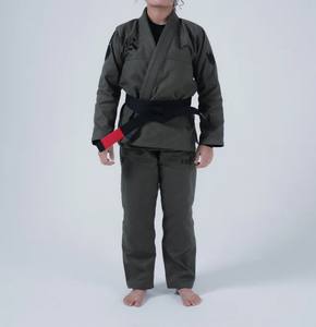 Uniforme de Entrenamiento de Jiu-Jitsu Brasileño Unisex, 100% Algodón, Ligero, Elástico, con Logotipo Personalizable, Kimono de Artes Marciales - Product Image 1