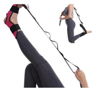 Múltiples bucles pantorrilla tobillo Camilla pie rehabilitación correa para ligamento ejercicio entrenamiento Yoga ligamento estiramiento cinturón pierna - Product Image 1