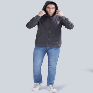 Exportateurs vendant des sweats à capuche en molleton décontracté pour hommes en stock avec logo imprimé surdimensionné vierge lourd - Product Image 5