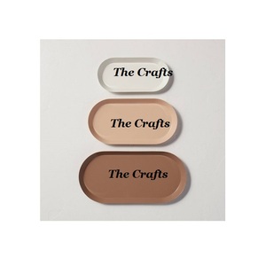 Plateau de service en bois au design fabuleux avec plateau de petit-déjeuner de forme ronde de qualité supérieure à des prix acceptables - Product Image 6