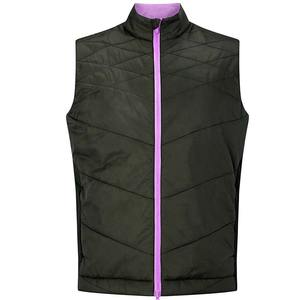 Wholesale Bulk Men's Stylish Casual Polyester Puffer Vest Custom Logo Warm Winter Layer with <b>Zipper</b> Closure <b>For</b> <b>Sale</b> - Product Image 1