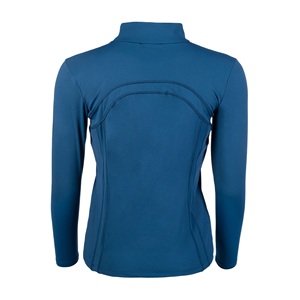 Cómoda camisa de equitación para mujer, ropa deportiva personalizable, ropa ecuestre, venta al por mayor, camisetas de espectáculo de equitación, Top de capa base - Product Image 4