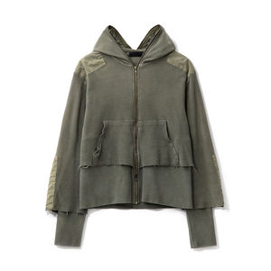 เสื้อฮู้ดมีซิปมีฮู้ดสำหรับผู้ชายเสื้อมีฮู้ดผ้าฟลีซผ้าคอตตอน100% ระบายอากาศได้ดีสวมใส่สบายทันสมัยสำหรับฤดูหนาว - Product Image 1