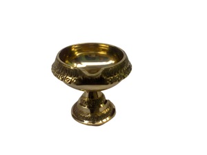Support profond Kuber en laiton de haute qualité avec finition polonaise brillante pour temples et églises pour les célébrations de Diwali. - Product Image 6