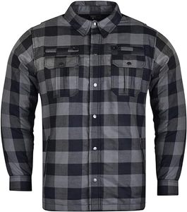 Nouveauté Vêtements de sport Grande taille Équipement de motard Sur mesure Chemises de motard doublées d'aramide Chemises de motard personnalisées Couleur personnalisée - Product Image 1