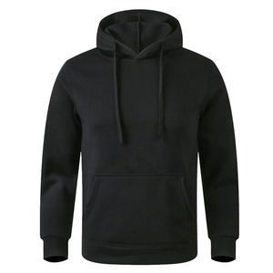 Heavyweight 400gsm Blank Hoodie 2025 Fashion Trend Men's Zipper-Up Hooded Long-Sleeved Plus <b>Cashmere</b> Sweater Cotton Hoodie - Product Image 4