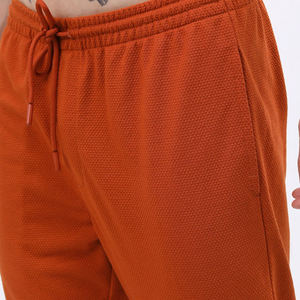 Pantalones acampanados de pierna ancha personalizados, pantalones de chándal bordados para hombre, pantalones de chándal de algodón de pierna recta 400 Gsm de doble cintura con lavado ácido para hombre - Product Image 6