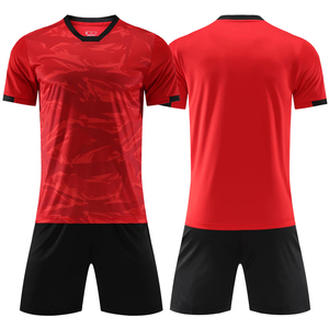 High Quality Custom Sublimation Soccer Jerseys for Adults Breathable Lightweight Waterproof Polyester/Cotton Quick Dry Football - Product Image 4
