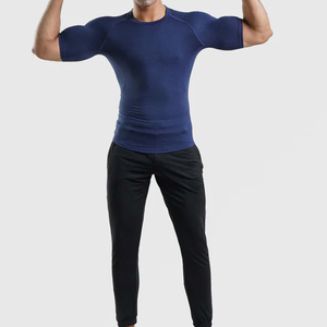 Wholesale Custom Soft Crewneck Long Sleeve <b>Compression</b> <b>Shirt</b> <b>Men</b> Quick Dry Fitness <b>Compression</b> Gym <b>Shirts</b> - Product Image 4