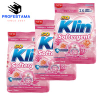 Detergente en Polvo Desechable Multifuncional de Alto Rendimiento Ecológico Klin Smart, Ahorra Tiempo, Aroma Floral de Lavanda de Indonesia