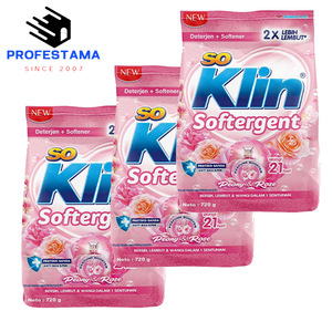 ผงซักฟอกคลิน ซอฟเตอร์เจนท์ อีโค่เฟรนด์ลี่ ประสิทธิภาพสูง อเนกประสงค์ กลิ่นเลมอน จัสมิน ฟลอรัล สำหรับซักเสื้อผ้าสีขาว ผลิตในอินโดนีเซีย - Product Image 5