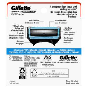 Repuestos de Cuchillas para Afeitar Gillette ProGlide Chill para Hombre, 8 Repuestos de Cuchillas - Product Image 3