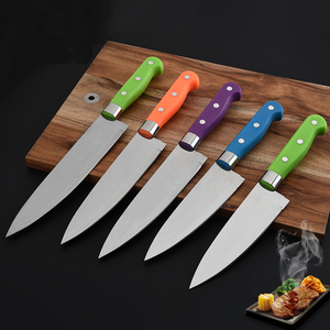Venta al por mayor personalizado de calidad superior OEM ODM barato de acero inoxidable de cocina cuchillo de Chef para cortar carne, frutas y verduras - Product Image 2
