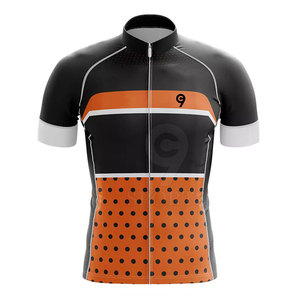 ชุดขี่จักรยานสำหรับผู้ชายระบายอากาศได้ดีมีโลโก้ตามสั่งและวัสดุน้ำหนักเบาเพื่อความสบายชุดปั่นจักรยาน - Product Image 3