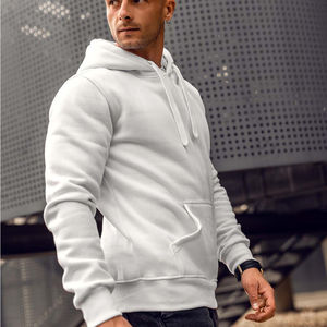 Sweat à capuche pour hommes 100% coton de haute qualité avec poches élégantes Design sportif respirant pour les sports d'hiver Prix de gros - Product Image 3