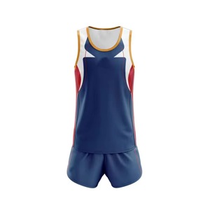 Ropa de entrenamiento profesional para correr, uniforme Unisex de pista y campo, traje para correr, uniformes de pista y campo - Product Image 2