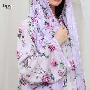 Novo Atacado de Roupas Femininas Elegantes e Modestas, Cardigan Abaya, Vestido Muçulmano em Estilo Aberto com Impressão da Turquia - Product Image 6