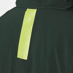 Vestes Softshell Décontractées d'Hiver pour Hommes à Capuche Couleur Unie Fermeture à Glissière Confortable Tissu en Toile - Product Image 4