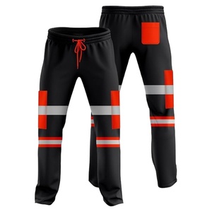 Pantalones de Trabajo con Costuras Reflectantes y Logotipo Personalizado, Pantalones Deportivos Tipo Cargo para Hombre - Product Image 1