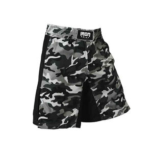 Vente en gros de shorts de boxe à la mode avec motif de planche respirante avec logo personnalisé vêtements d'entraînement Muay Thai et MMA - Product Image 5