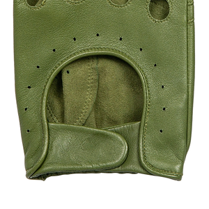 Guantes de conducción de pantalla táctil de cuero auténtico de estilo clásico para hombre, transpirables, ecológicos, precio al por mayor, suministro directo de fábrica - Product Image 5