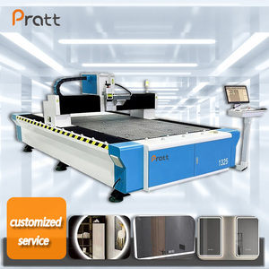 Pratt CNC Venta caliente 3-en-1 CNC Máquina láser <span class=keywords><strong>de</strong></span> espejo esmerilado Perforación esmerilada Eliminación <span class=keywords><strong>de</strong></span> pintura Vidrio Grabado <span class=keywords><strong>de</strong></span> espejo mecánico - Product Image 2