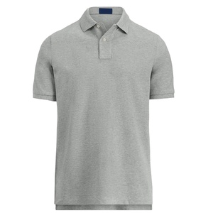 Diseño fresco Hombres Polos Tono sólido Corte clásico OEM Personalizado a granel Sostenible Vintage polos para todos los eventos deportivos - Product Image 1