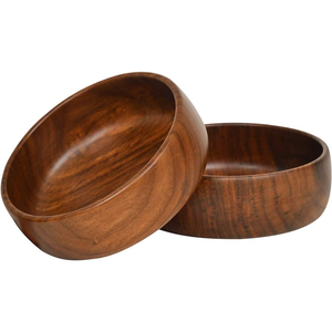 Cuenco de madera de alta calidad para servir en su restaurante de hotel en casa para hacer su servicio clásico a muy bajo precio - Product Image 3