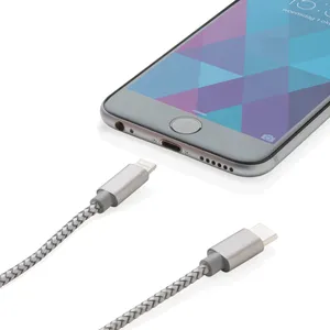 Customized <b>3</b>-in-1 Braided <b>Cable</b> <b>USB</b> Gadget for Promotional Gadgets - Product Image 4