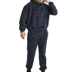 Logo OEM personnalisé imprimé, motif vintage uni, prix raisonnable, collection automne, vente en gros, sweat à capuche respirant pour homme - Product Image 2