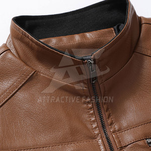 Trendy Winter <b>Jacket</b> With Warm Inner Comfort For Premium <b>Men</b> <b>Leather</b> <b>Jacket</b> Casual Fashion - Product Image 6
