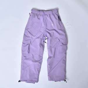 High Street Custom OEM Ropa de trabajo de pierna ancha Pantalones Transpirable Impermeable A prueba de viento Baggy Ski para exteriores Tallas grandes Impreso - Product Image 1