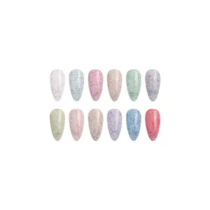 YDC wholesale supplier professional nail gel polish glitter Rococo two step gel polish